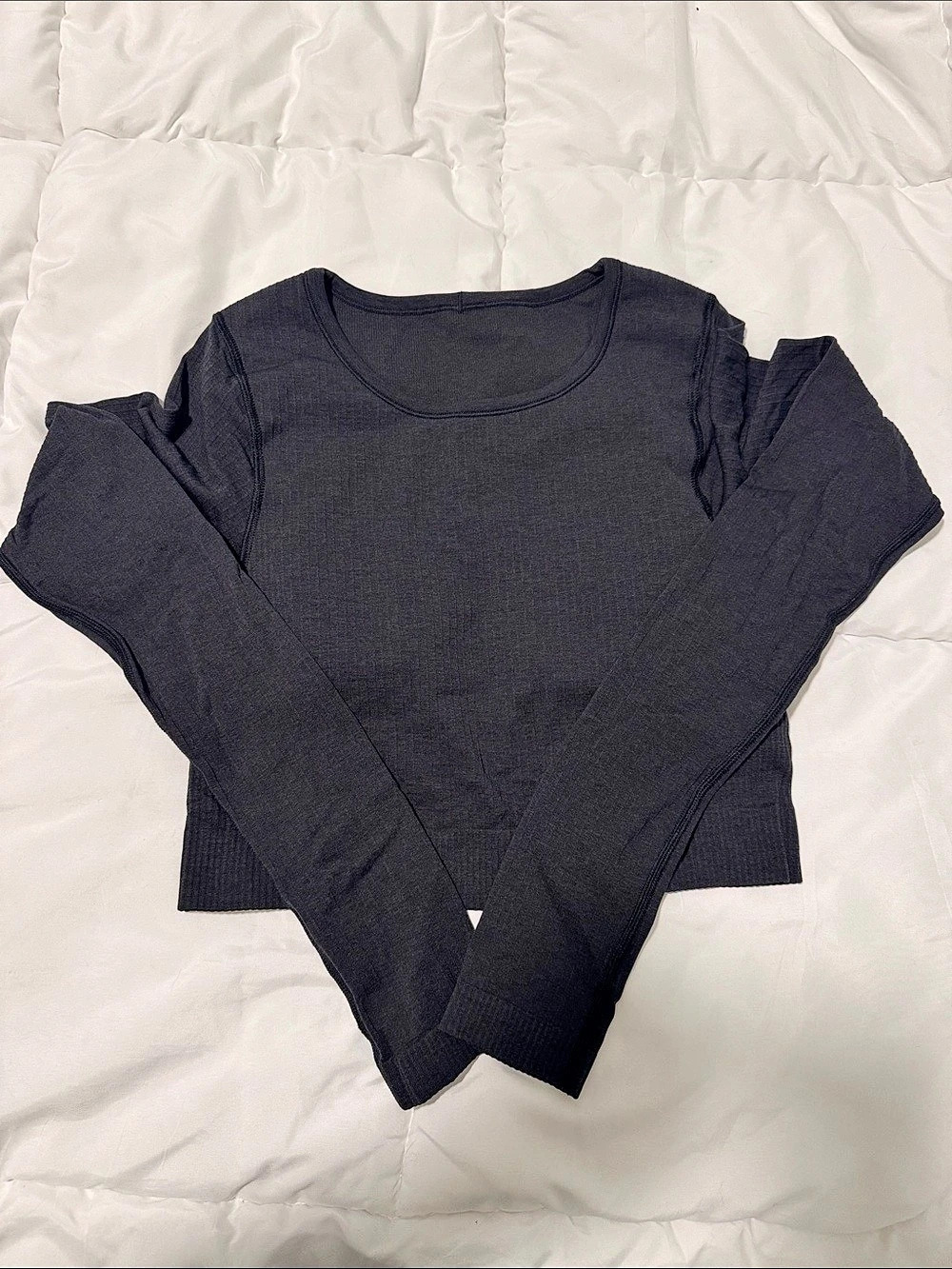 Lululemon Ebb to Street Long Sleeve Shirt Black